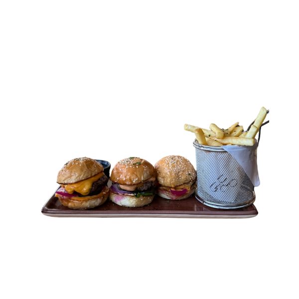 TRIO OF MINI BEEF SLIDERS
